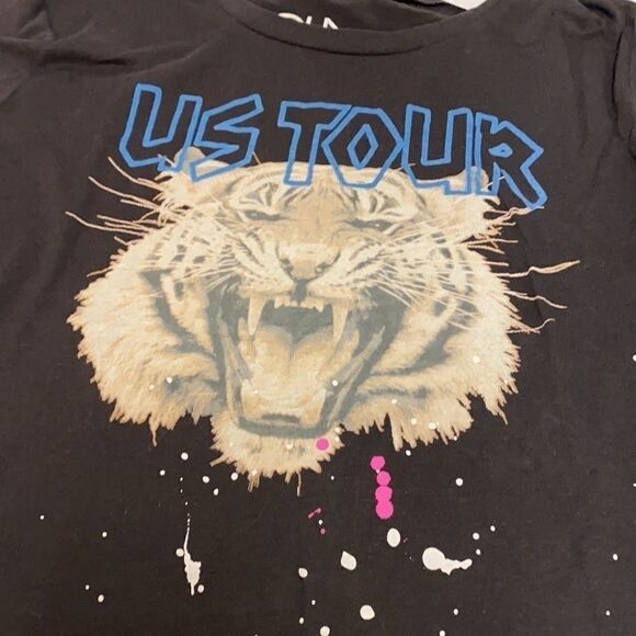Chaser Tiger US Tour Crew Neck T-Shirt C29 - Picture 3 of 5